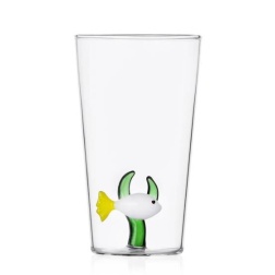 Bomboniera battesimo Ichendorf Milano bicchiere longdrink pesce bianco
